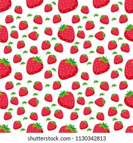 Strawberry pattern downloads.Backgrounds illustration
