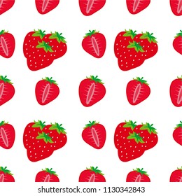 Strawberry pattern downloads.Backgrounds illustration