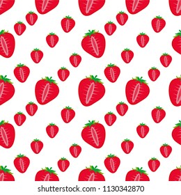 Strawberry pattern downloads.Backgrounds illustration