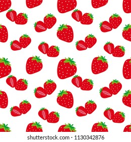 Strawberry pattern downloads.Backgrounds illustration