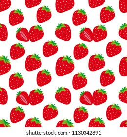 Strawberry pattern downloads.Backgrounds illustration