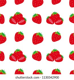 Strawberry pattern downloads.Backgrounds illustration