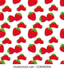 Strawberry pattern downloads.Backgrounds illustration