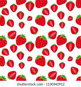 Strawberry pattern downloads.Backgrounds illustration