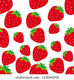 Strawberry pattern downloads.Backgrounds illustration