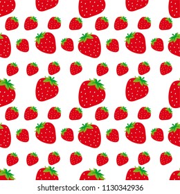 Strawberry pattern downloads.Backgrounds illustration