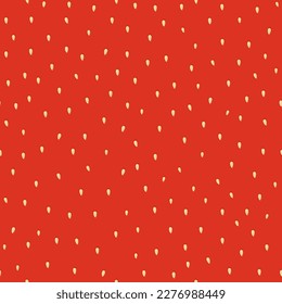 Strawberry pattern for typography, textiles or packaging design. Vector illustration