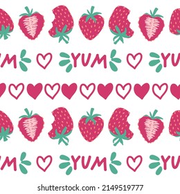 Strawberry Patterns, Red strawberry, Strawberry Backgrounds, Strawberry Love Card.