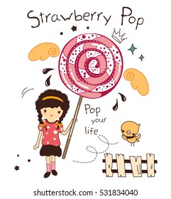 strawberry pop