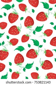 Strawberry Print art