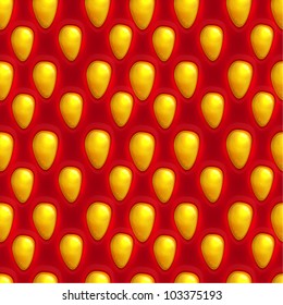 Strawberry seamless background colorful vector illustration