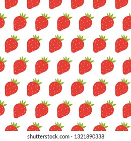 Strawberry seamless pattern