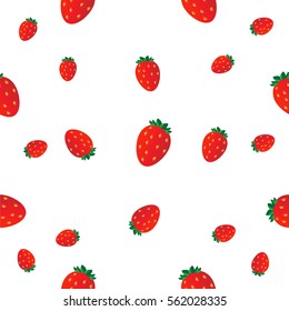 Strawberry seamless pattern