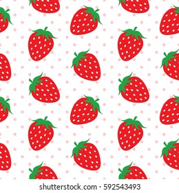 Strawberry Seamless Pattern