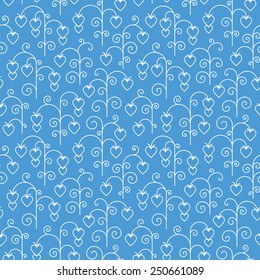 Strawberry seamless pattern, abstract stylized fruit ornament.
