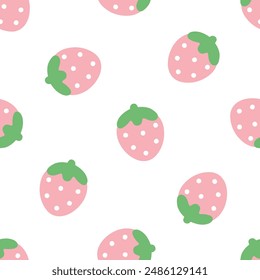 Strawberry seamless pattern design for background, wallpaper, textile design, fabric,  card , wrapping paper , batik, carpet, notebook, diary cover, blanket, blanket for kids and etc.

