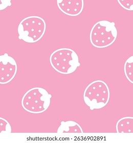 Strawberry seamless pattern design for background, wallpaper, textile design, fabric, card , wrapping paper, carpet, notebook, diary cover, blanket, blanket for kids, decorative, and etc.
