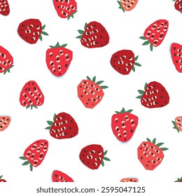 A Strawberry Seamless Pattern is perfect for creating Fresh and Exciting Designs. Food background