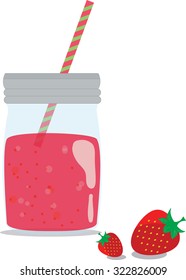 Strawberry smoothie