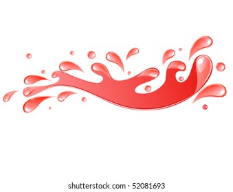 Strawberry splash