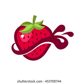 Strawberry Splash Logo icon