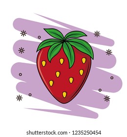 Strawberry sweet fruit