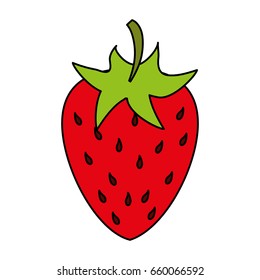 Strawberry sweet fruit