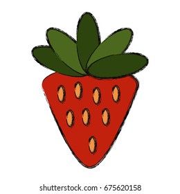 Strawberry sweet fruit