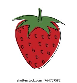 Strawberry sweet fruit