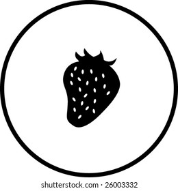 strawberry symbol