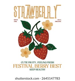 strawberry t shirt, Sweet and juicy strawberry t shirt artwork, strawberry love t shirt, sweet strawberry tee, Organic vegetable farm, typography t‑shirt, vintage t‑shirt, vintage fruit, fruit t-shirt