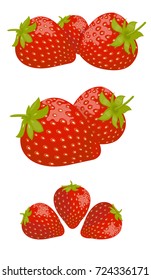 strawberry vector