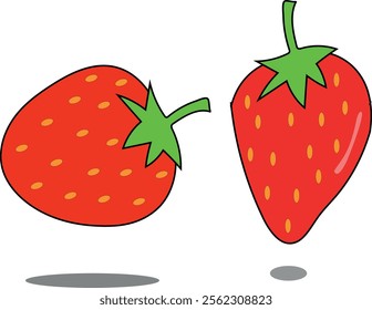 Strawberry Vector Art, Icons, and Graphics