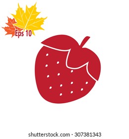 strawberry vector cartoon