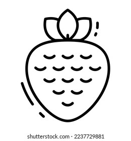 Strawberry vector design, healthy fruit full of vitamin