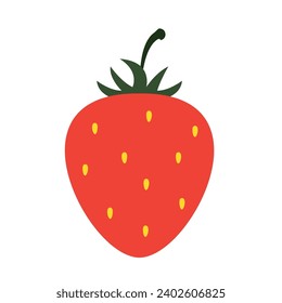 Vector de fresa. espacio libre para texto. fondo de pantalla. de fondo. símbolo. logotipo.