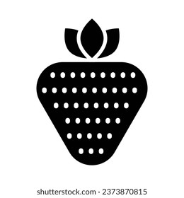 Erdbeeren-Vektorsymbol für die persönliche und kommerzielle Nutzung.
