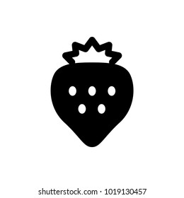 strawberry vector icon