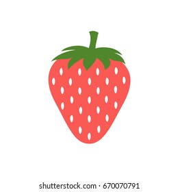 Strawberry Vector Icon