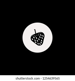 Strawberry vector icon. flat Strawberry design. Strawberry illustration for graphic 