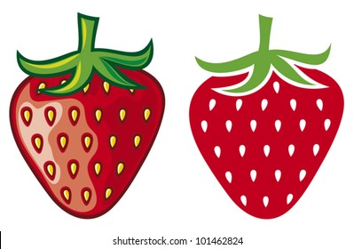 Strawberry vector illustration