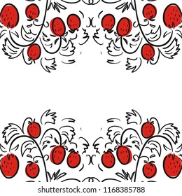 Strawberry. Vector illustration