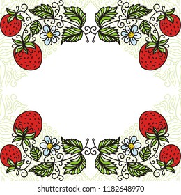 Strawberry. Vector illustration