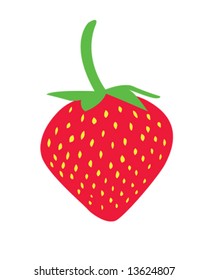 strawberry vector illustration