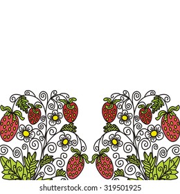 Strawberry vector illustration
