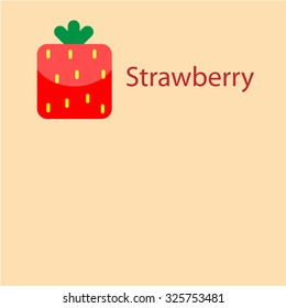 Strawberry Vector illustration