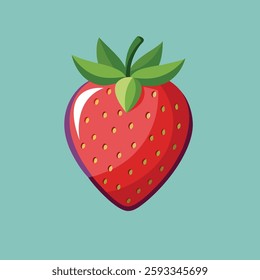 strawberry vector illustration artwork background