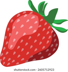 Strawberry Vector Illustration EPS File