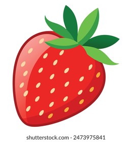 Strawberry Vector Illustration high quality