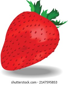 Strawberry Vector Illustration. Strawberry Icon Vector